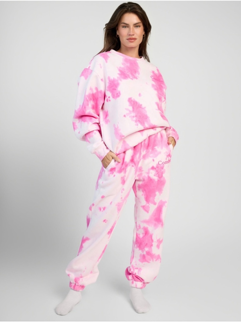 Comfrt strawberry swirl! BNIB! Size small top and medium bottoms!